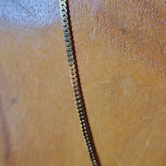 Vintage Avon Green & Icy Rhinestone Necklace 18" Long Chevron Costume Jewelry - Picture 5 of 12